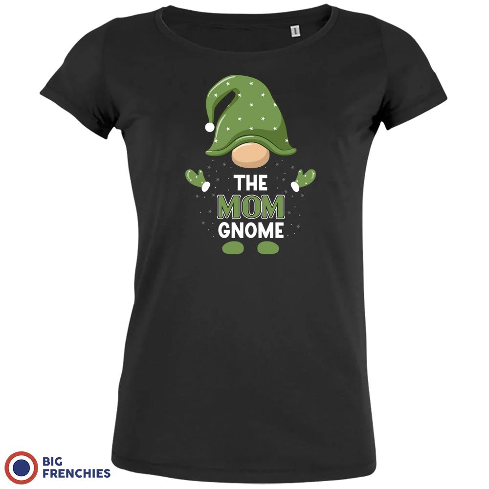 The Mom Gnome Christmas Women's Organic Tee