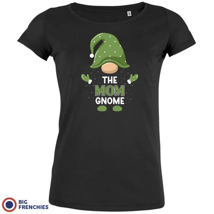 The Mom Gnome Christmas Women's Organic Tee