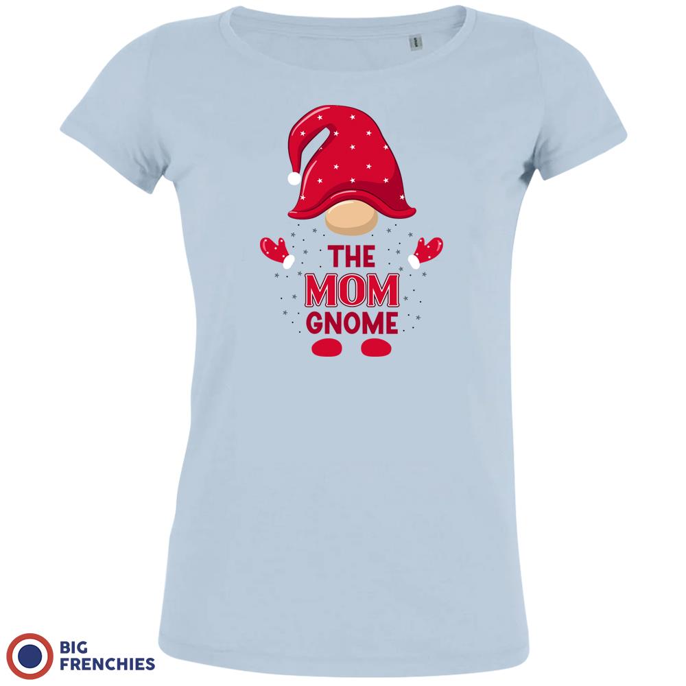 The Mom Gnome Christmas Women's Organic Tee
