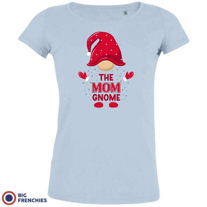 The Mom Gnome Christmas Women's Organic Tee