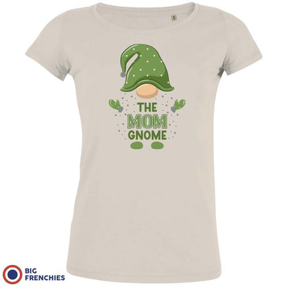 The Mom Gnome Christmas Women's Organic Tee