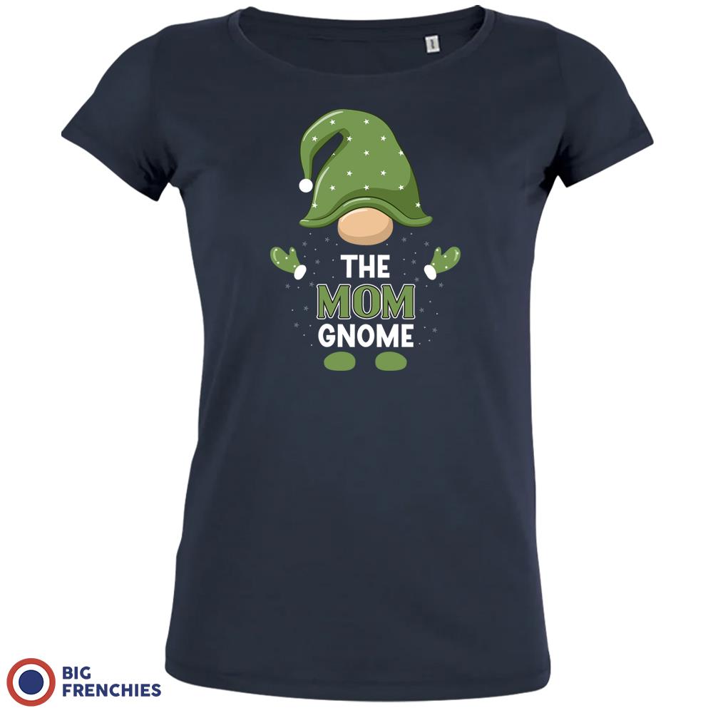 The Mom Gnome Christmas Women's Organic Tee