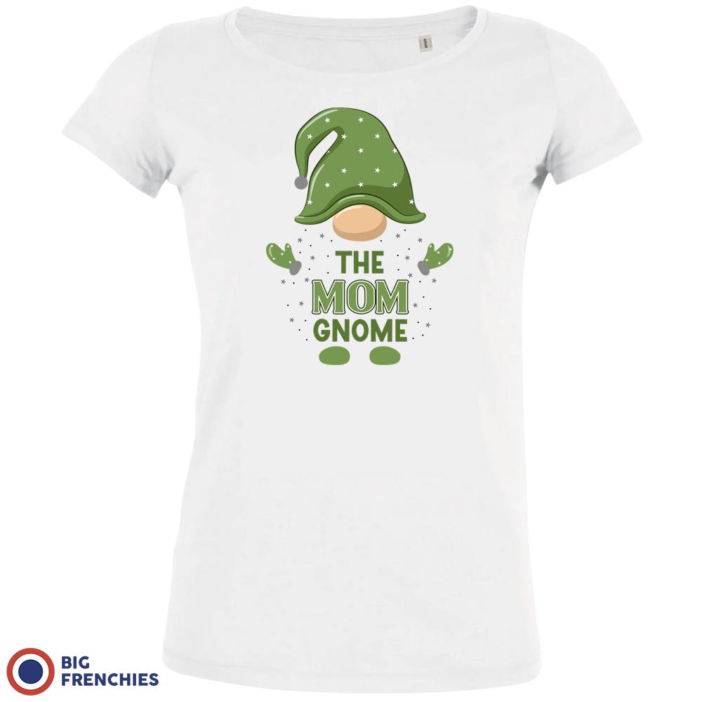 The Mom Gnome Christmas Women's Organic Tee