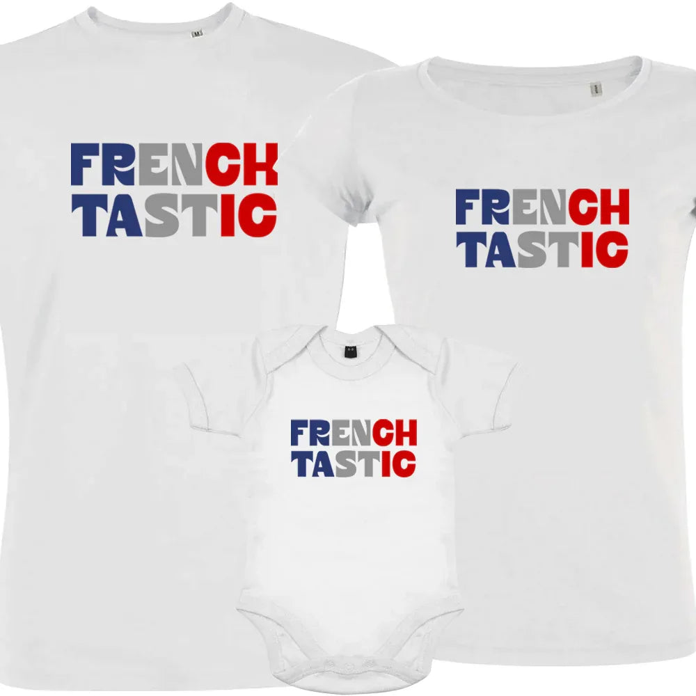 Frenchtastic Matching Organic Cotton Family Set (Set of 3)
