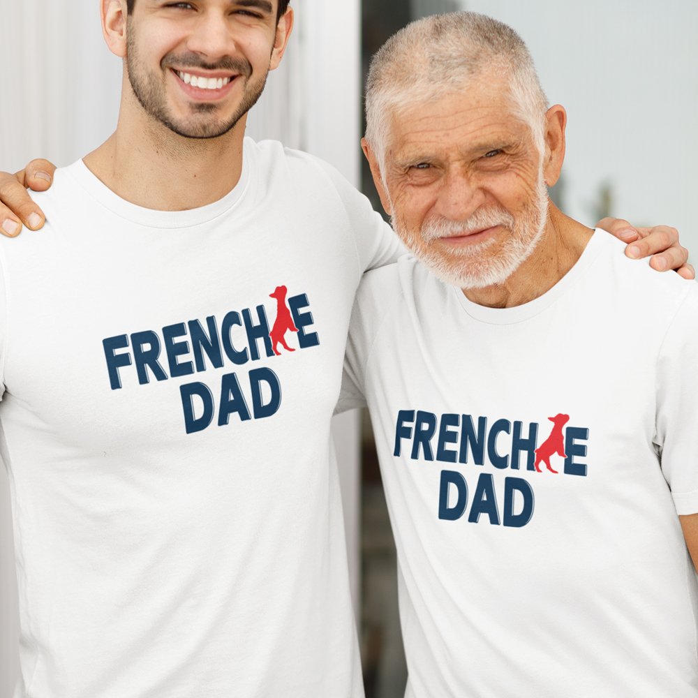 Frenchie Dad Men's Organic Cotton Tee