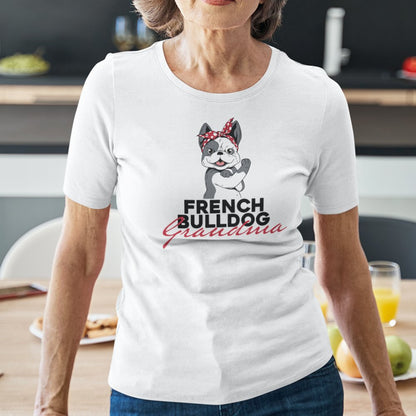 French Bulldog Grandma Women's Organic Cotton Tee