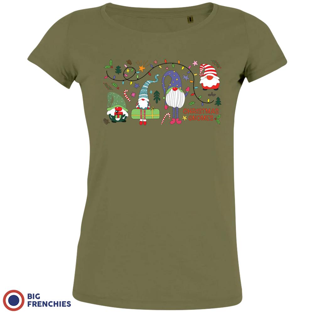 Christmas Gnomes Women's Organic Tee