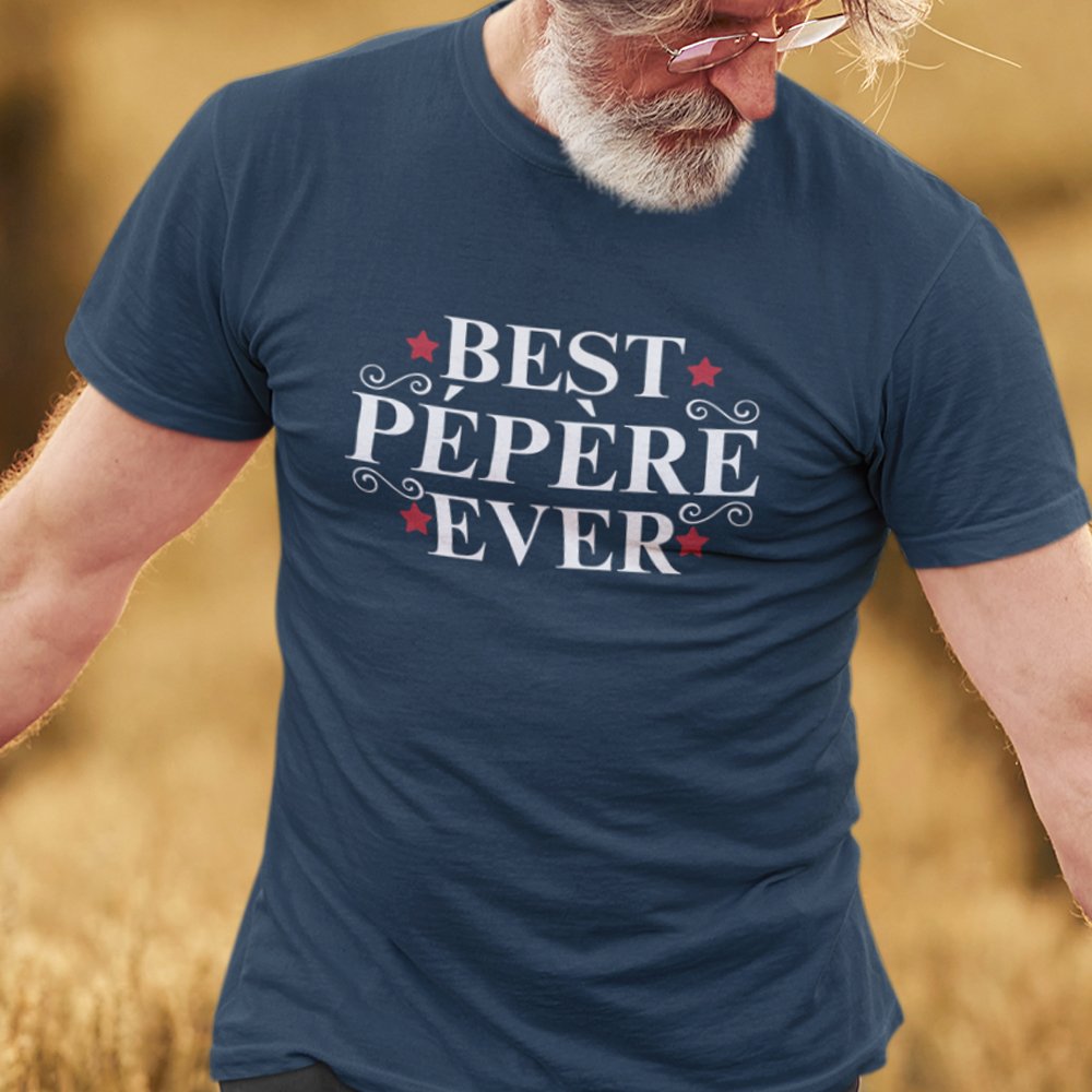 Best Pépère Ever Men's Organic Tee