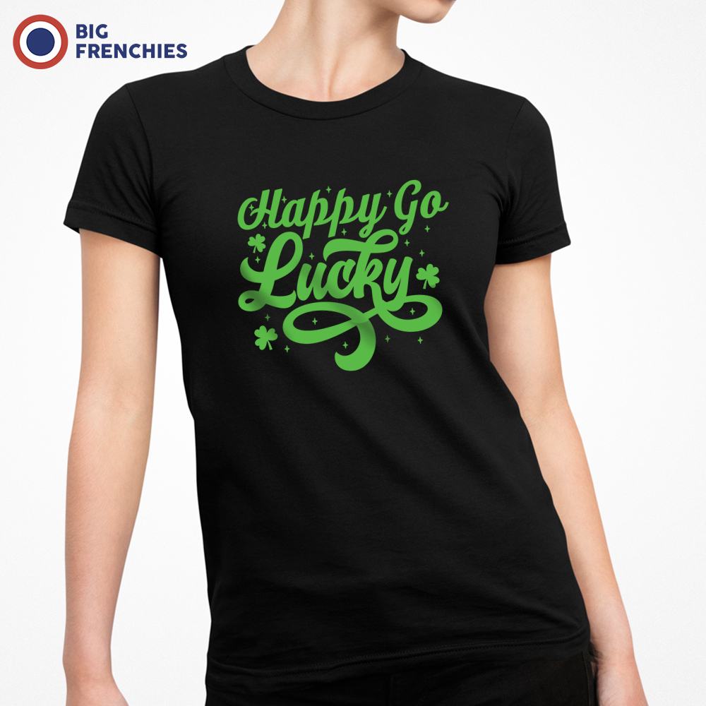 Happy Go Lucky Women's Organic Cotton Tee