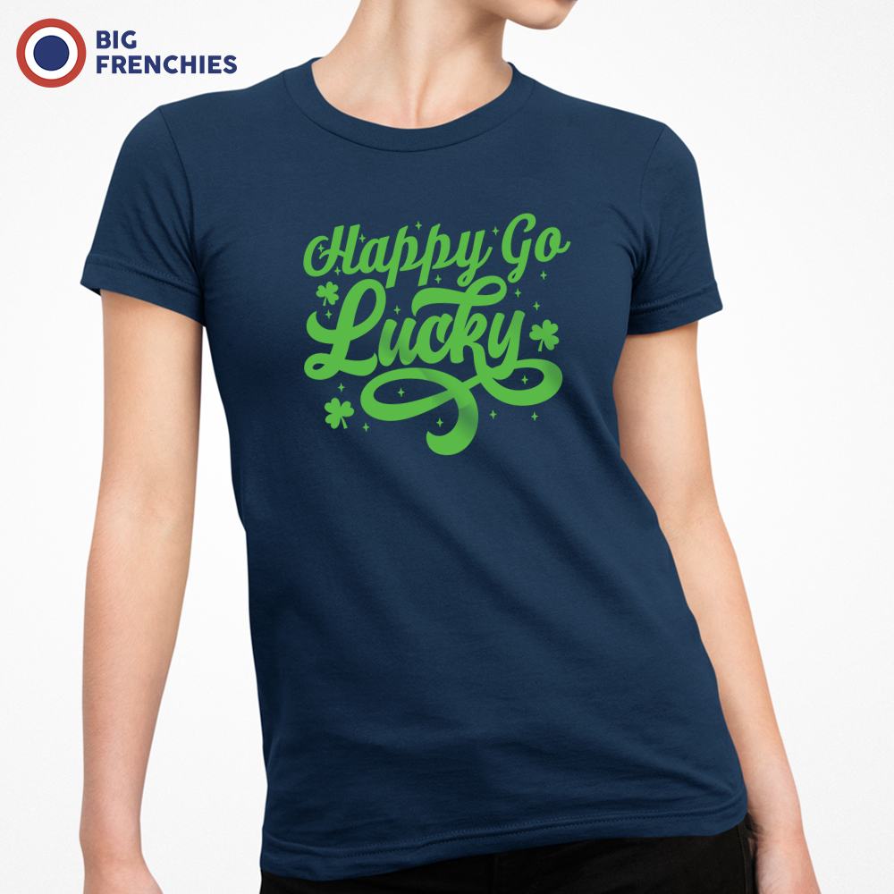 Happy Go Lucky Women's Organic Cotton Tee