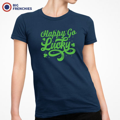 Happy Go Lucky Women's Organic Cotton Tee