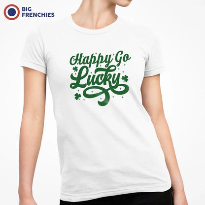 Happy Go Lucky Women's Organic Cotton Tee