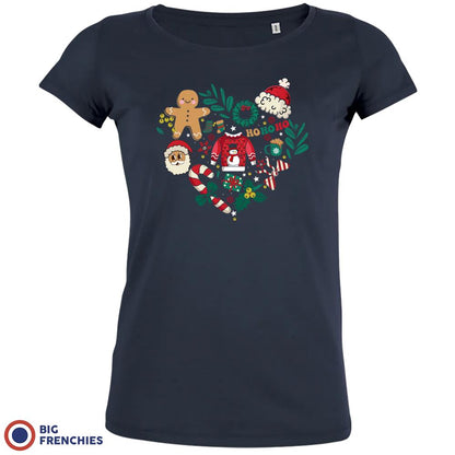 Christmas Heart Women's Organic Tee