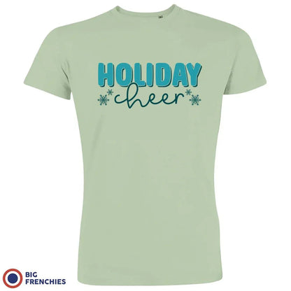 Holiday Cheer Christmas Men's Organic Cotton Tee