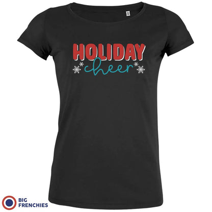 Holiday Cheer Christmas Women's Organic Cotton Tee