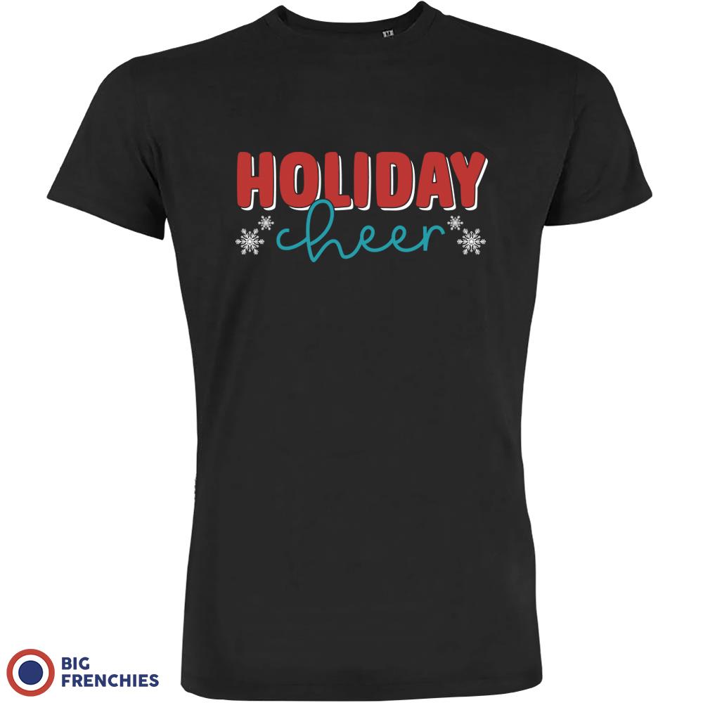 Holiday Cheer Christmas Men's Organic Cotton Tee