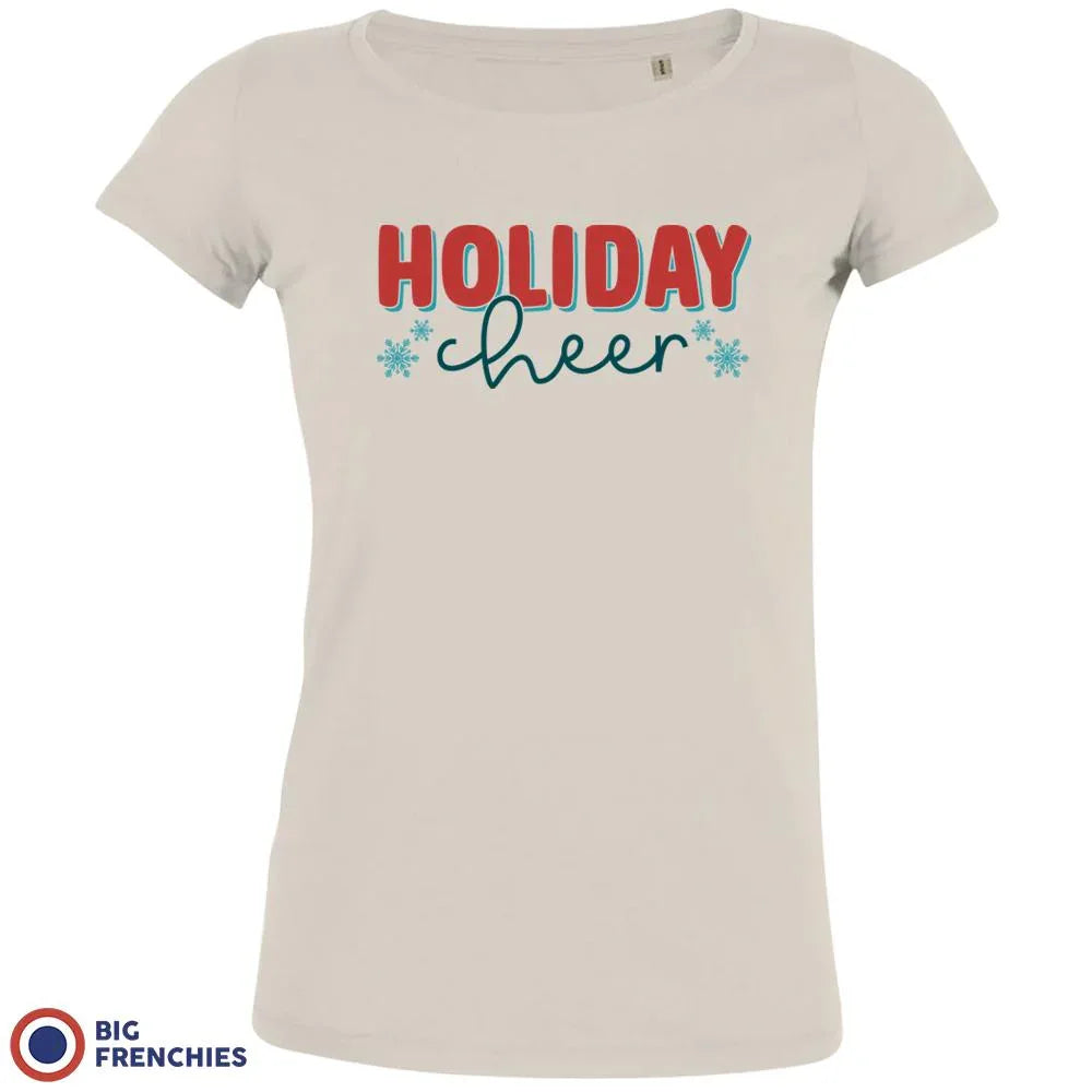 Holiday Cheer Christmas Women's Organic Cotton Tee