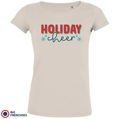 Holiday Cheer Christmas Women's Organic Cotton Tee
