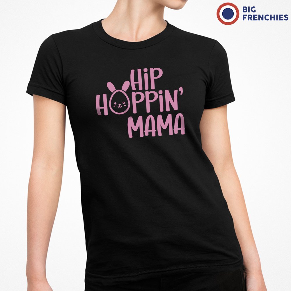 Hip Hoppin' Mama Women's Organic Cotton Tee
