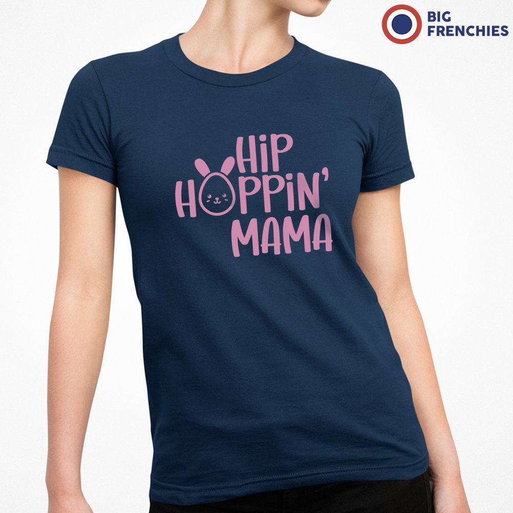 Hip Hoppin' Mama Women's Organic Cotton Tee
