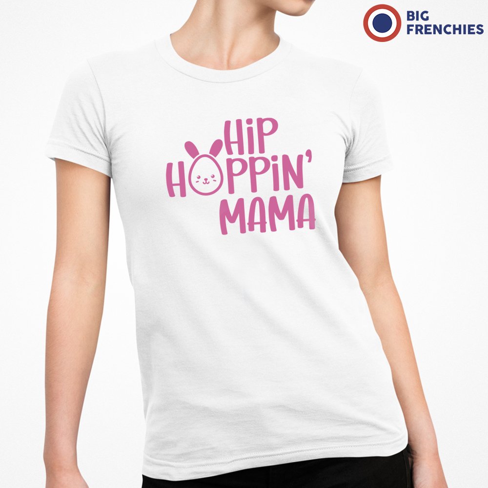 Hip Hoppin' Mama Women's Organic Cotton Tee