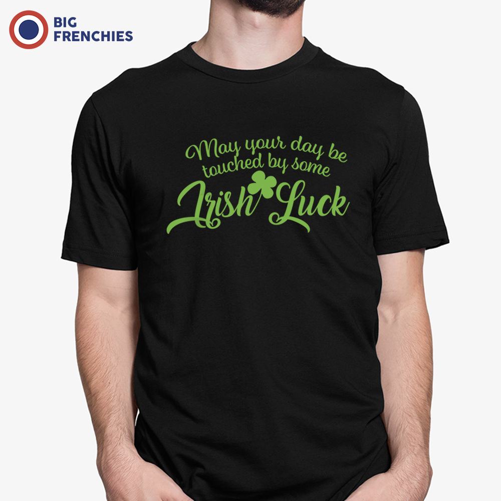 May Your Day Be Touched by Some Irish Luck Men's Organic Cotton Tee