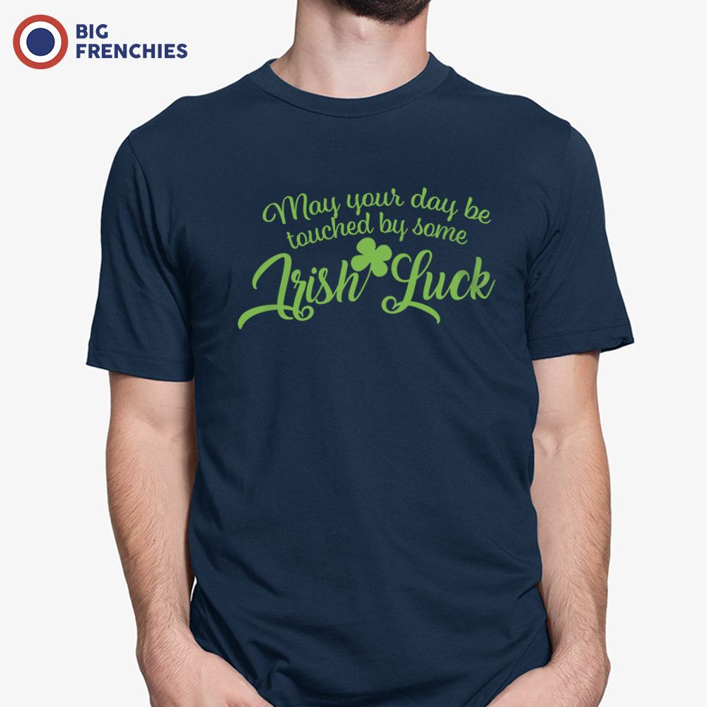 May Your Day Be Touched by Some Irish Luck Men's Organic Cotton Tee