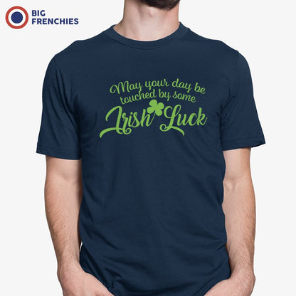 May Your Day Be Touched by Some Irish Luck Men's Organic Cotton Tee