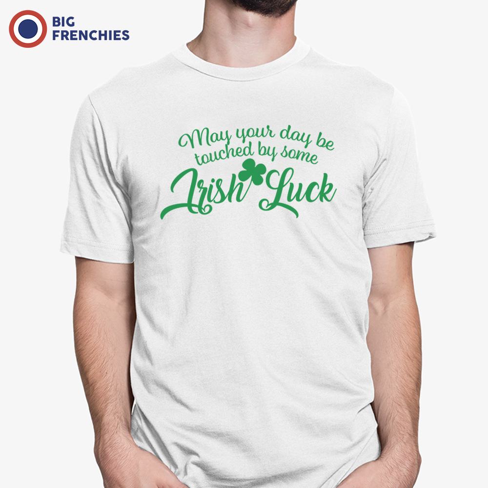 May Your Day Be Touched by Some Irish Luck Men's Organic Cotton Tee