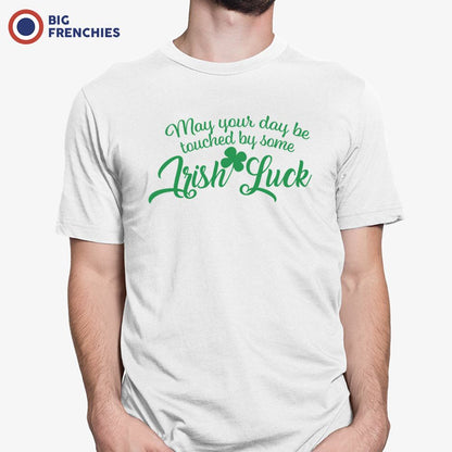 May Your Day Be Touched by Some Irish Luck Men's Organic Cotton Tee