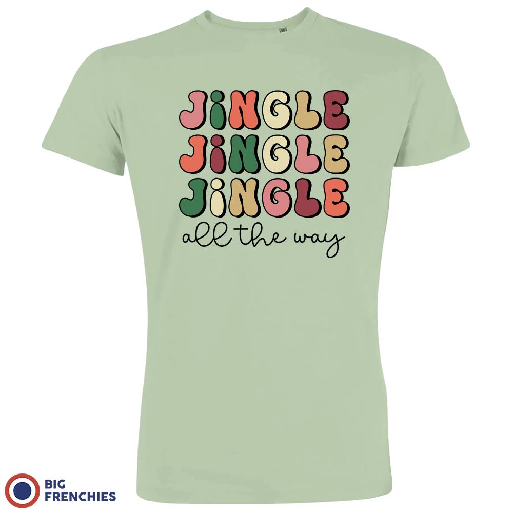 Jingle All The Way Christmas Men's Organic Cotton Tee