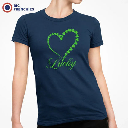 Lucky Heart Women's Organic Cotton Tee