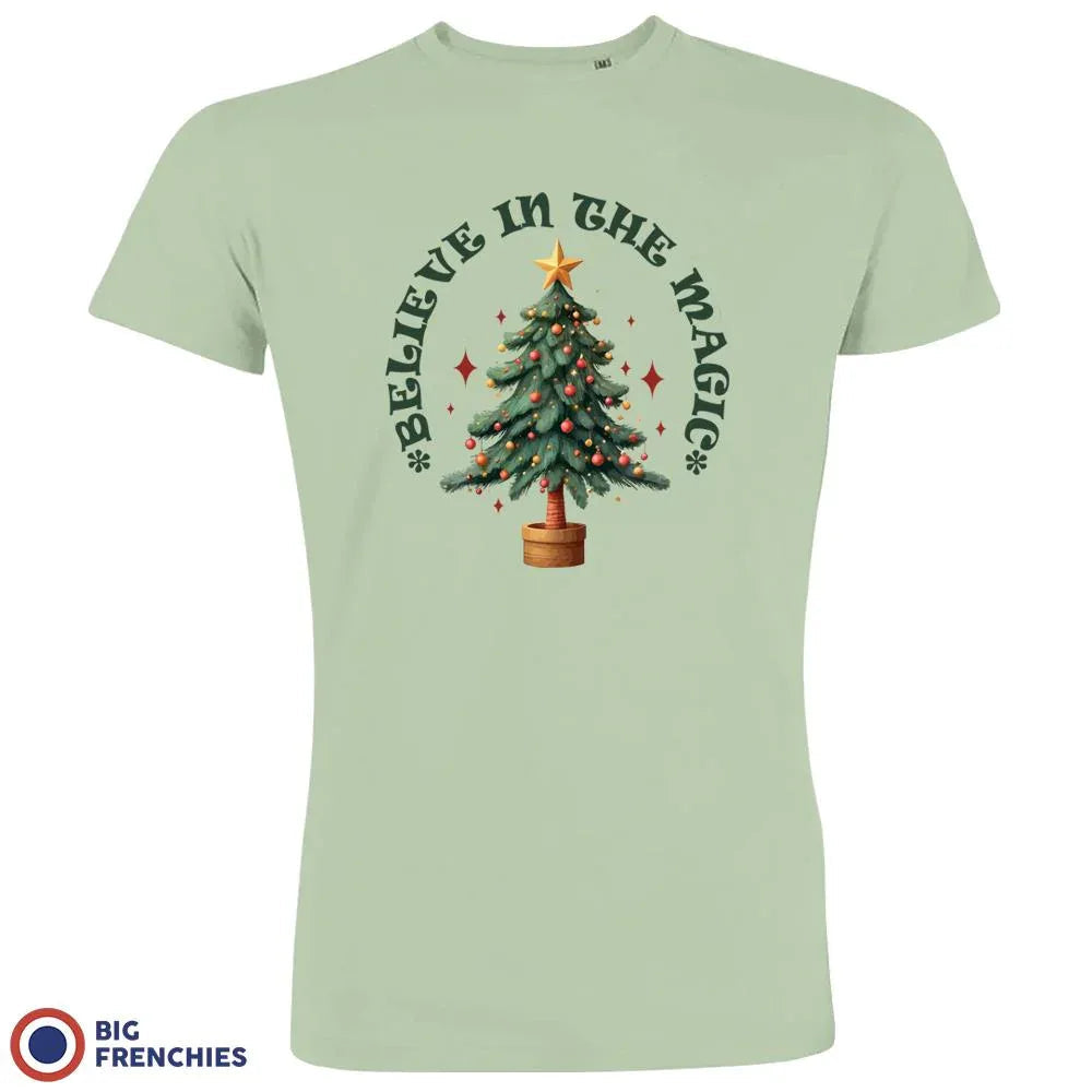 Believe In The Magic Christmas Men's Organic Cotton Tee