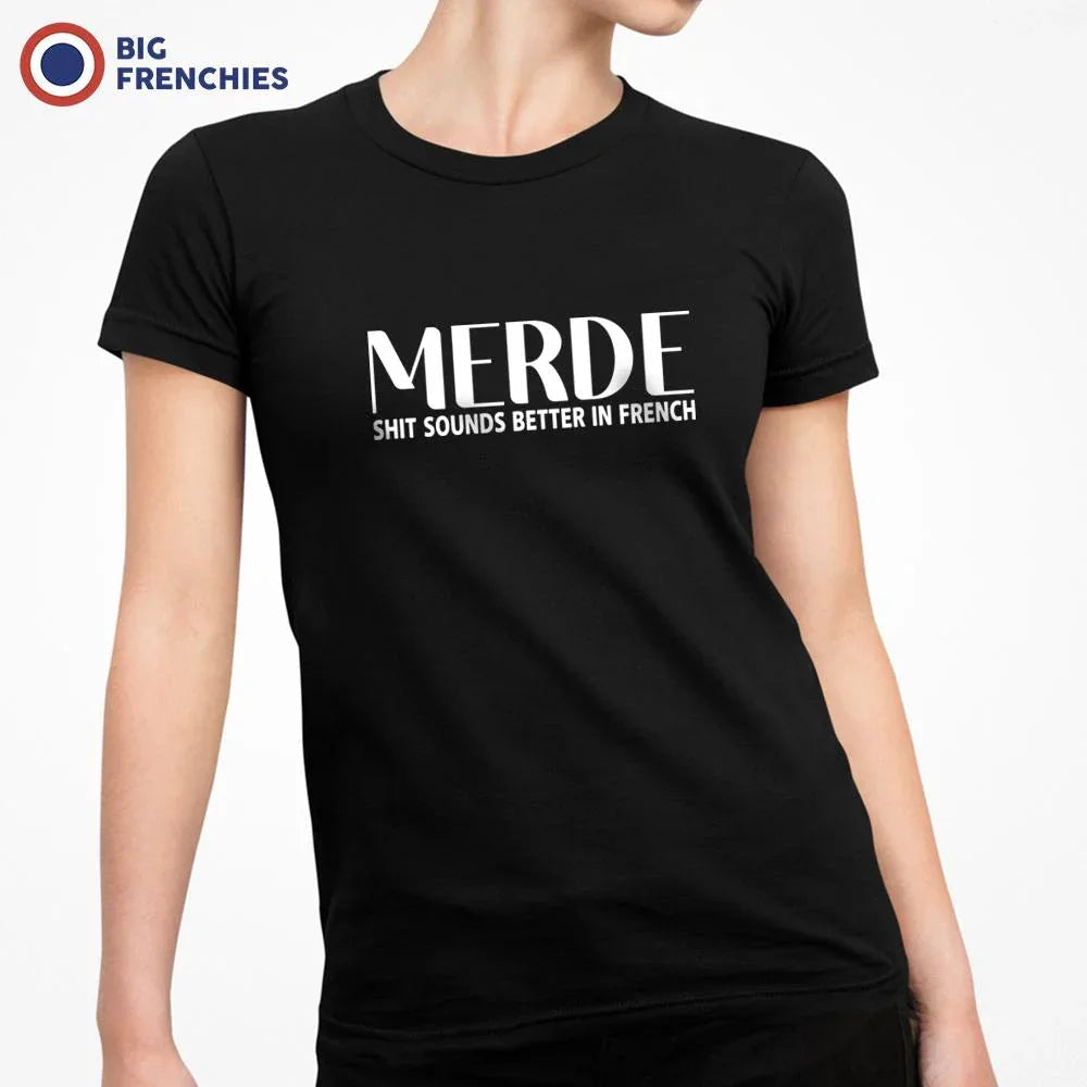 M S Sounds Better In French Women's Organic Cotton Tee