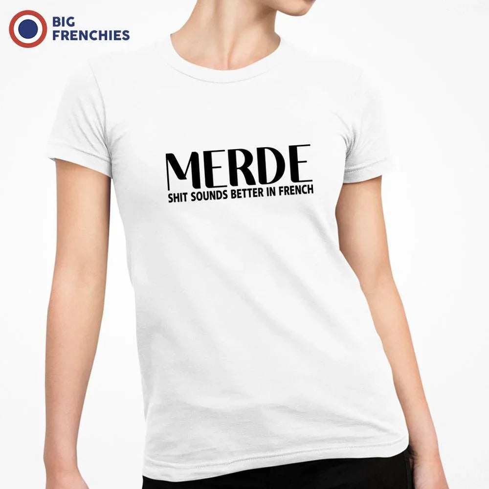 M S Sounds Better In French Women's Organic Cotton Tee