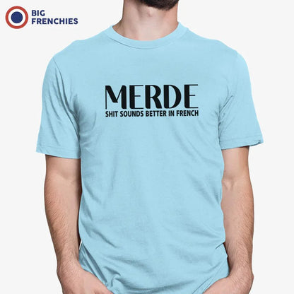 M S Sounds Better In French Men's Organic Cotton Tee