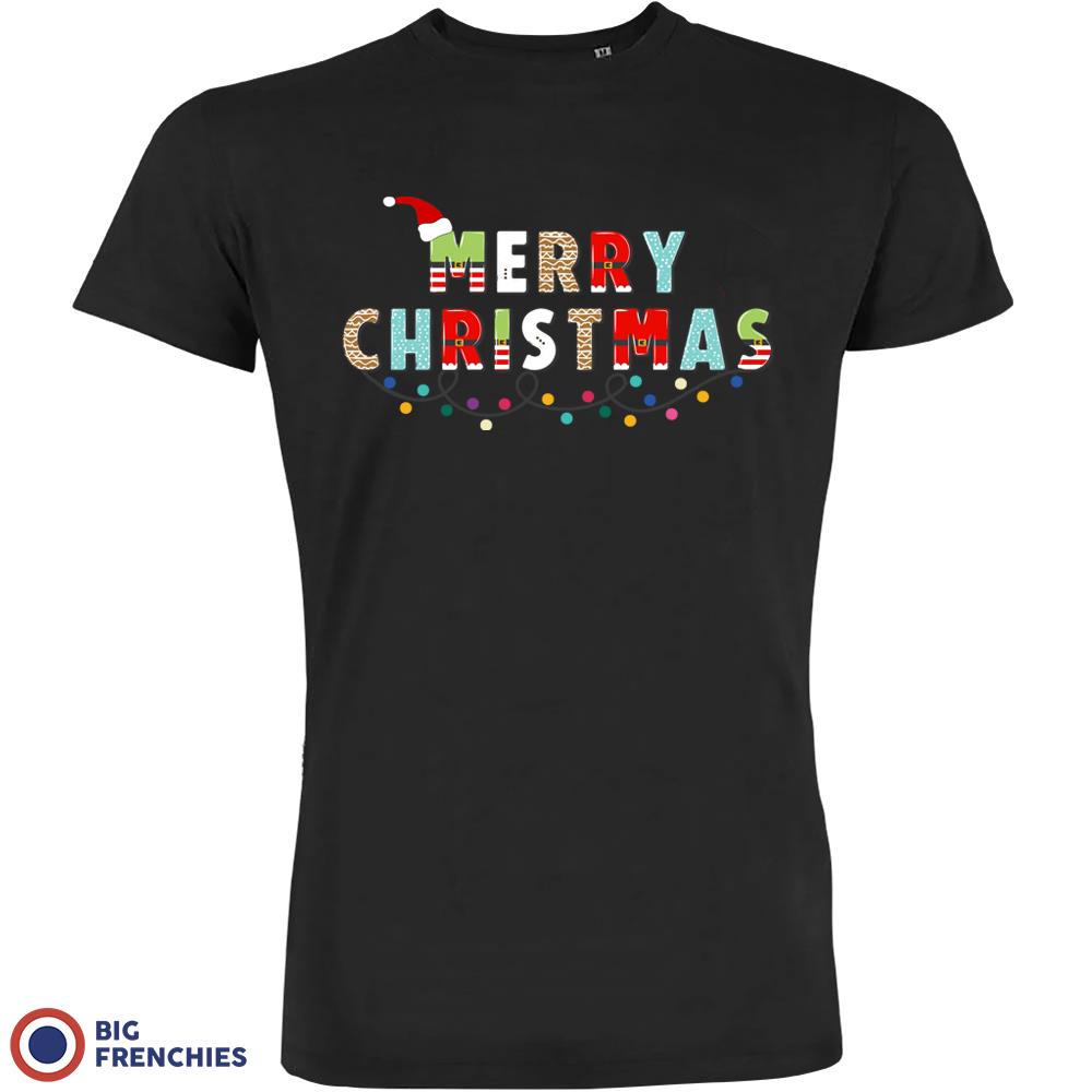 Merry Christmas Men's Organic Cotton Tee