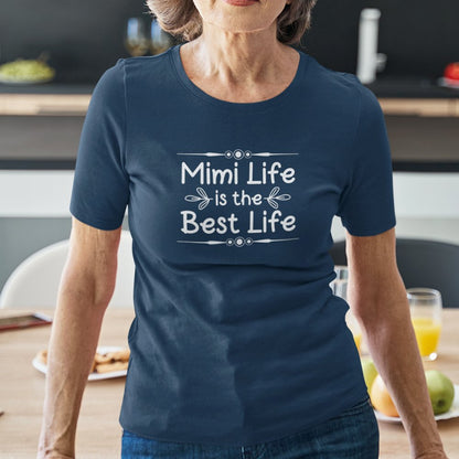 Mimi Life Is The Best life Women's Organic Cotton Tee