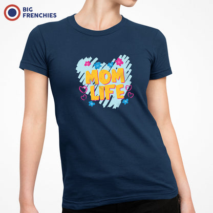 Mom Life Women's Organic Cotton Tee