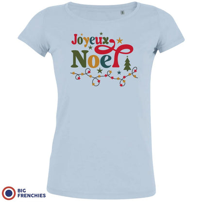 Joyeux Noël Christmas Women's Organic Cotton Tee