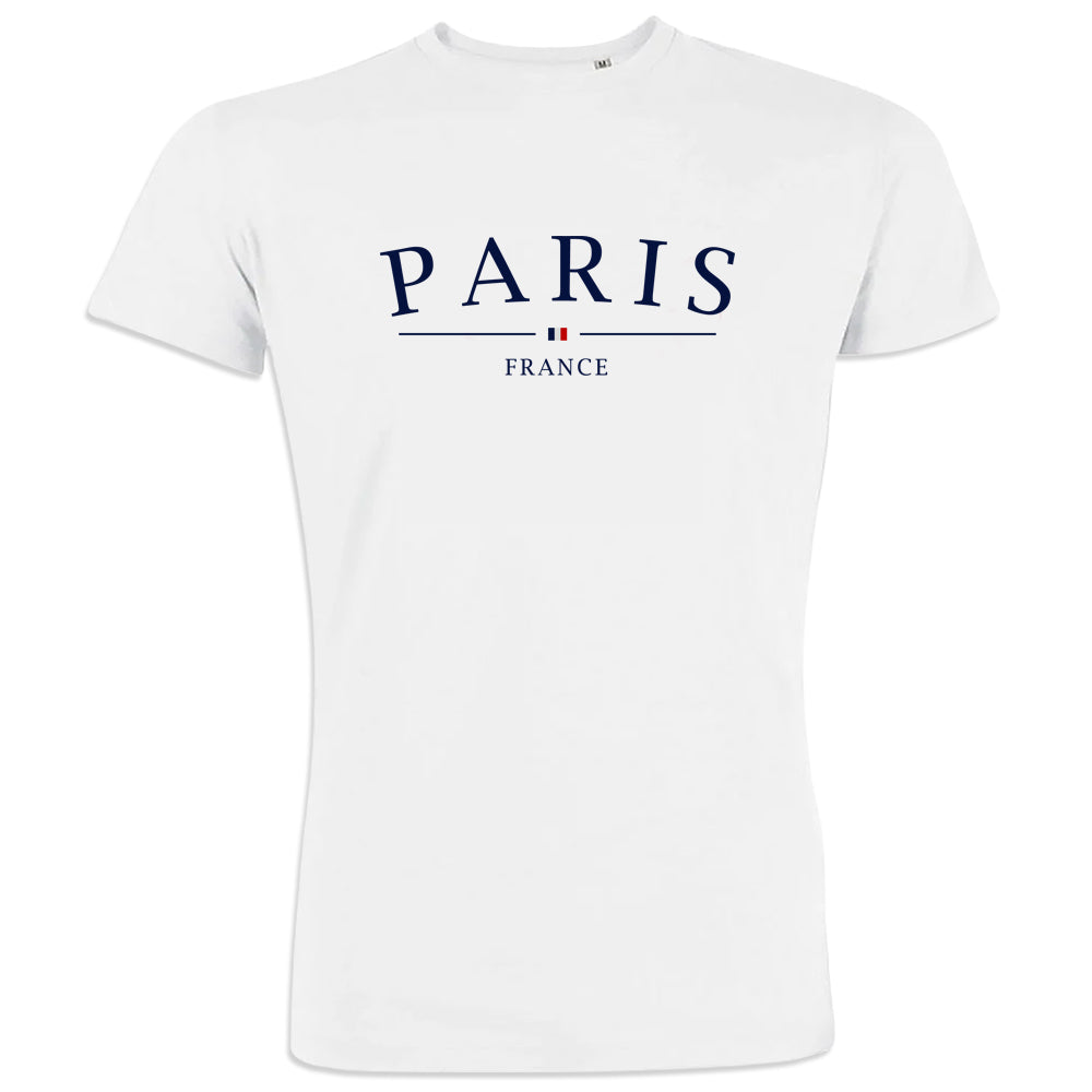 Paris France Men's Organic Cotton Tee