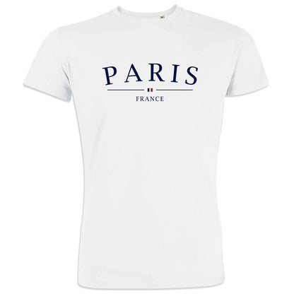 Paris France Men's Organic Cotton Tee