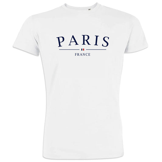 Paris France Men's Organic Cotton Tee