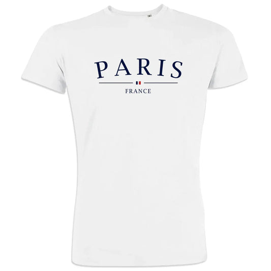 Paris France Men's Organic Cotton Tee