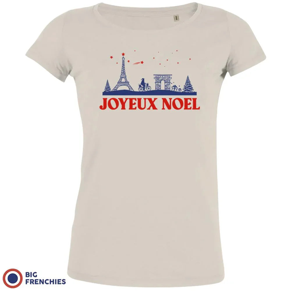 Joyeux Noël Paris Christmas Women's Organic Cotton Tee