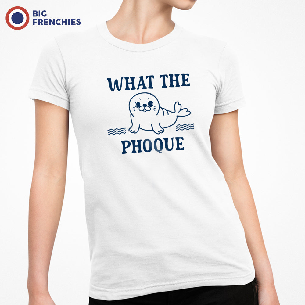 What The Phoque Women's Organic Cotton Tee