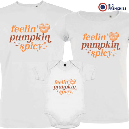 Feeling Pumpkin Spicy Matching Organic Cotton Family Set (Set of 3)