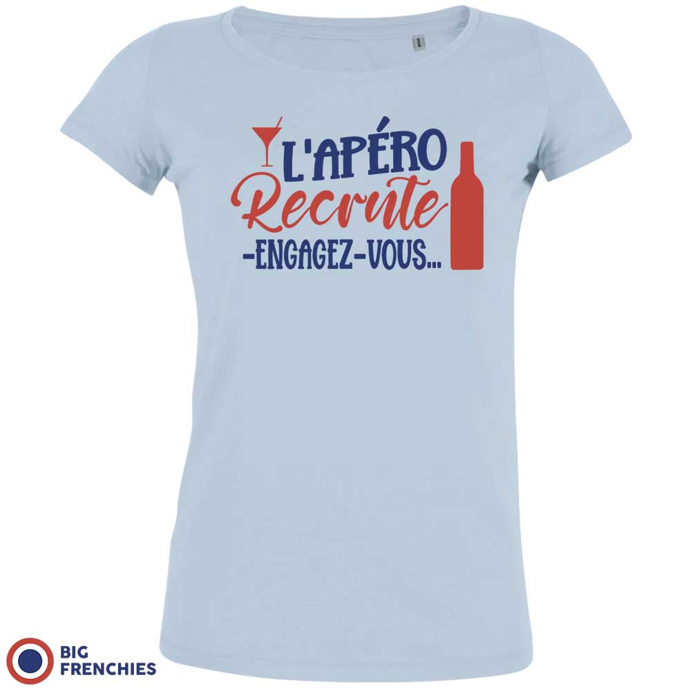 Si Tu Veux T'amuser Vin Chez Moi Women's Organic Cotton Tee