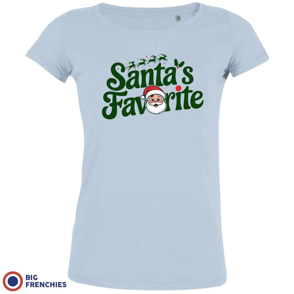 Santa's Favorite Christmas Women's Organic Cotton Tee