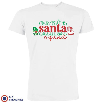 Santa Squad Christmas Men's Organic Cotton Tee